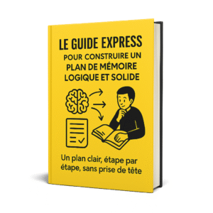 Le guide express pour construire un plan de mémoire logique et solide